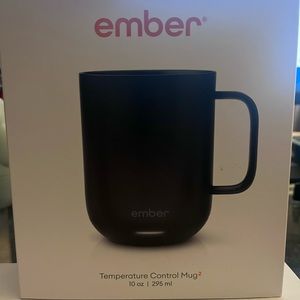 Brand New Ember Black Mug with Logo